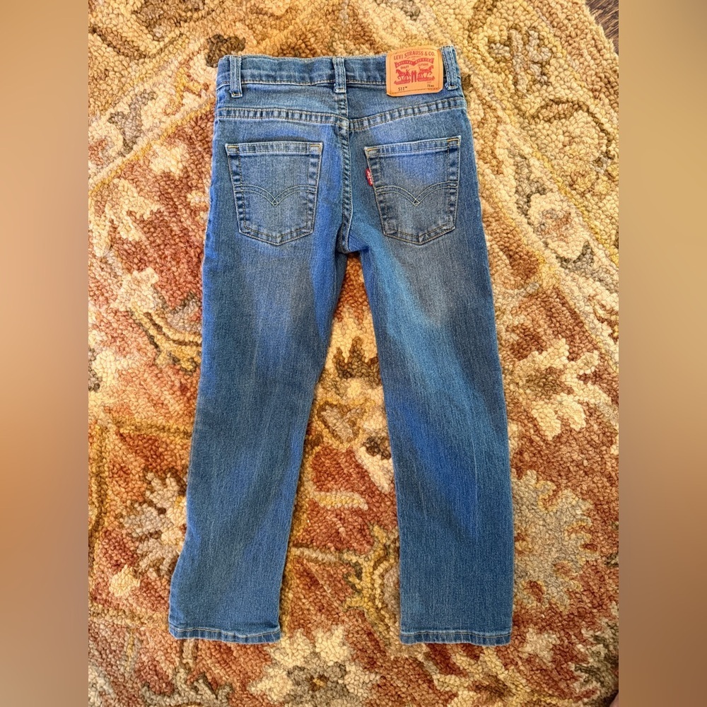 Levi's kids Blue Straight-Leg Jeans